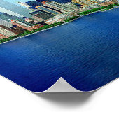 New York City Skyline Poster (Ecke)