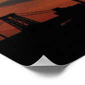 New York City Skyline Poster (Ecke)