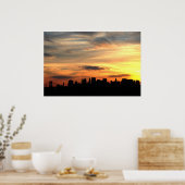 New York City Skyline Poster (Küche)