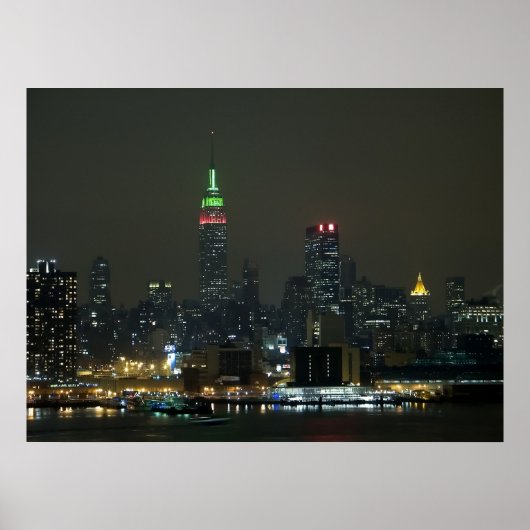 New York City Skyline Poster (Vorne)