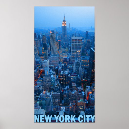 New York City Skyline Poster (Empire State) (Vorne)