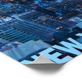 New York City Skyline Poster (Empire State) (Ecke)