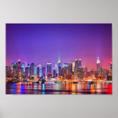 New York City Skyline Poster (Farbe) (Vorne)