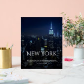 New York City Skyline Poster - Moderne Kunst Pri (Hochzeit)