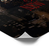 New York City Skyline Poster - Moderne Kunst Pri (Ecke)