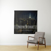 New York City Skyline Poster - Moderne Kunst Pri Wandteppich (Beispiel)