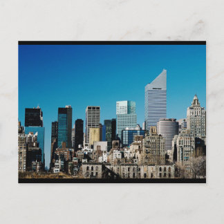 New York City Skyline Postkarte