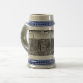 New York City Skyline Printed Beer stein Bierglas (Vorderseite Links)