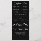 New York City Skyline Programm (Rückseite)