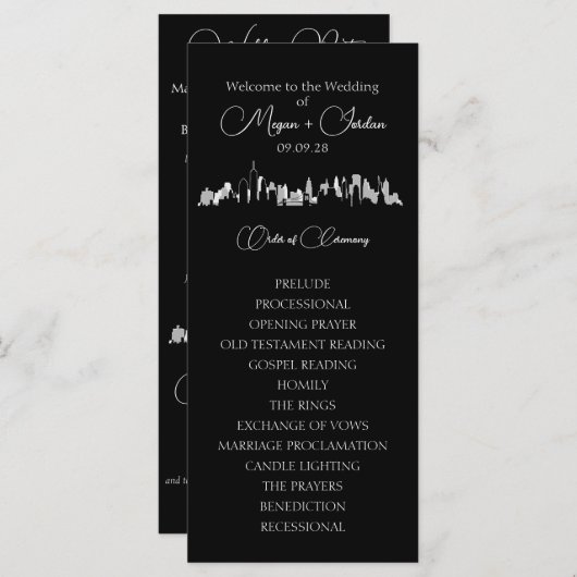 New York City Skyline Programm (Vorne/Hinten)