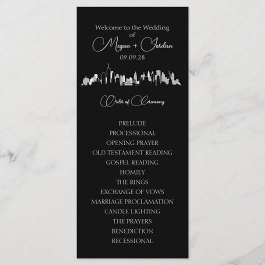 New York City Skyline Programm (Vorderseite)