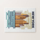 New York City Skyline Puzzle (Horizontal)