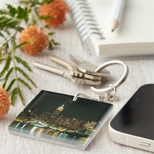 NEW YORK CITY SKYLINE SCHLÜSSELANHÄNGER (Vorderseite rechts)