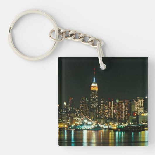 NEW YORK CITY SKYLINE SCHLÜSSELANHÄNGER (Vorderseite)