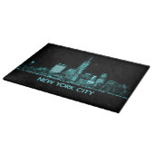 New York City Skyline Schneidebrett (Ecke)