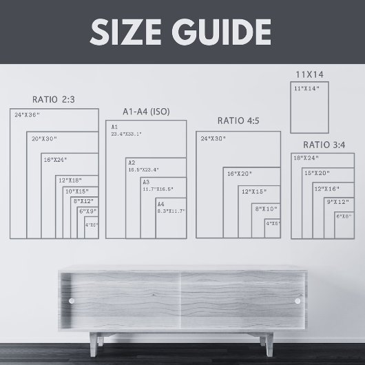 New York City Skyline Sketch Schwarz-weiß Mate Poster