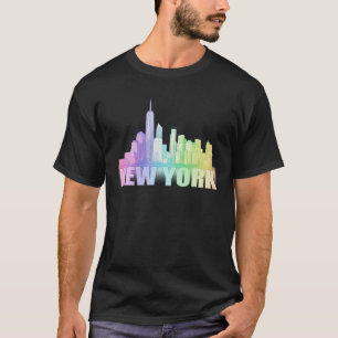 New York City Skyline Souvenir Freedom Tower T T-Shirt