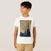 New York City Skyline T-Shirt (Vorne ganz)