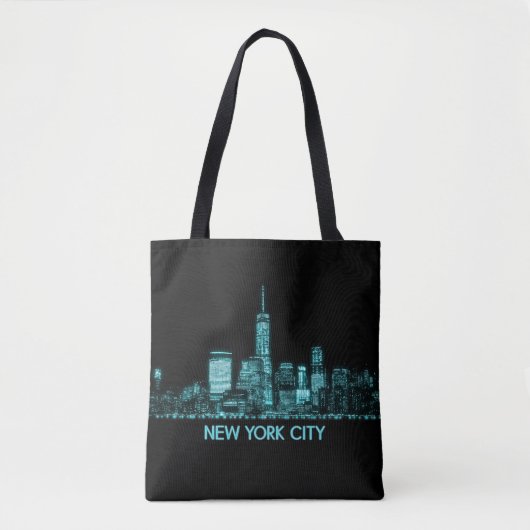 New York City Skyline Tasche (Vorderseite)