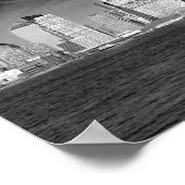 New York City Skyline USA Poster (Ecke)