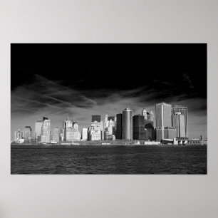 New York City Skyline USA Poster