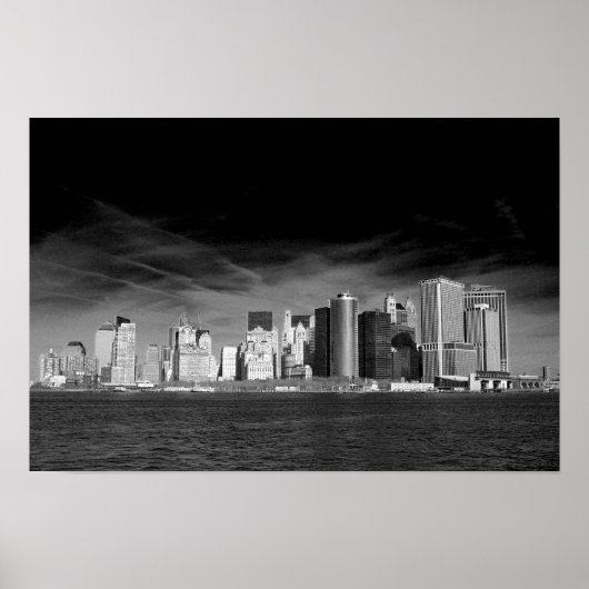 New York City Skyline USA Poster (Vorne)