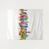 New York City Skyline Wandteppich (Vorderseite (Horizontal))