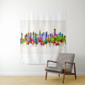 New York City Skyline Wandteppich (Beispiel)