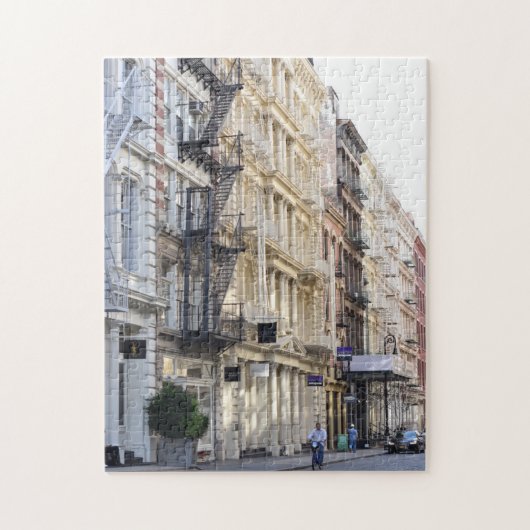 New York City SoHo Cast Iron Architecture NYC Puzzle (Vertikal)