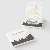 New York City Steinuntersetzer (Seitenansicht)