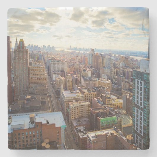 New York City Steinuntersetzer (Vorderseite)
