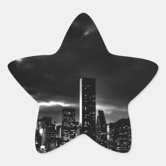 New York City Stern-Aufkleber (Vorderseite)
