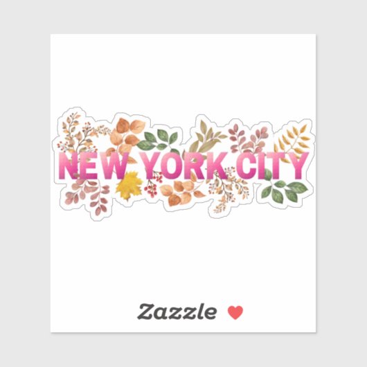 New York City Sticker (Blatt)