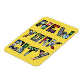 New York City Street Art Magnet (Linke Seite)