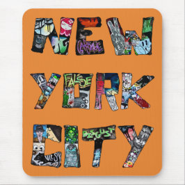 New York City Street Art Mousemat Mousepad