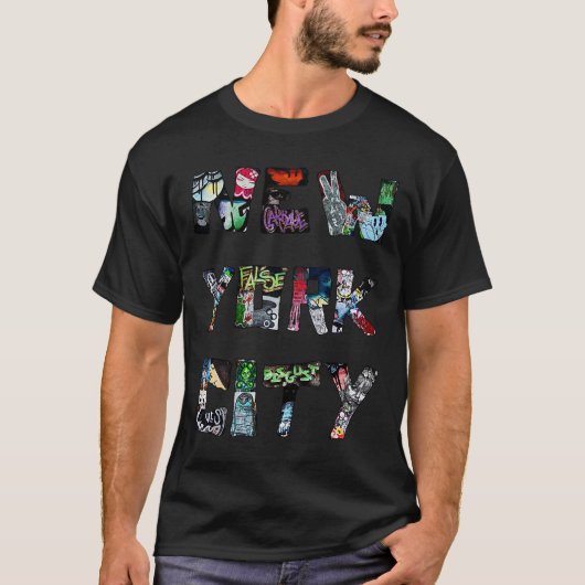 New York City Street Art T-Shirt (Vorderseite)