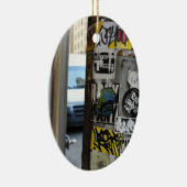 New York City Street Art Urban Fotografie NYC Keramikornament (Rechts)