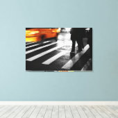 New York City Street Scene Leinwanddruck (Insitu (Holzboden))