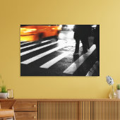 New York City Street Scene Leinwanddruck (Insitu (Wohnzimmer))