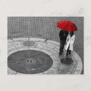 New York City Street Scene Postkarte