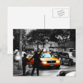 New York City Street Scene Postkarte (Vorne/Hinten)