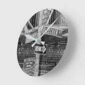 New York City Street Signs Uhr (Winkel)