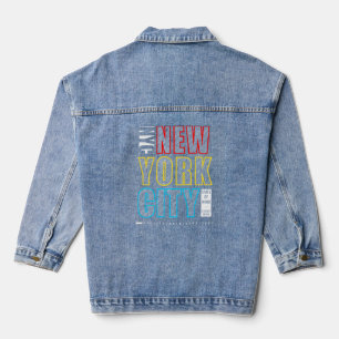New York City Street Wear Jeansjacke