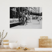 New York City Streetcar, 1913 Poster (Küche)