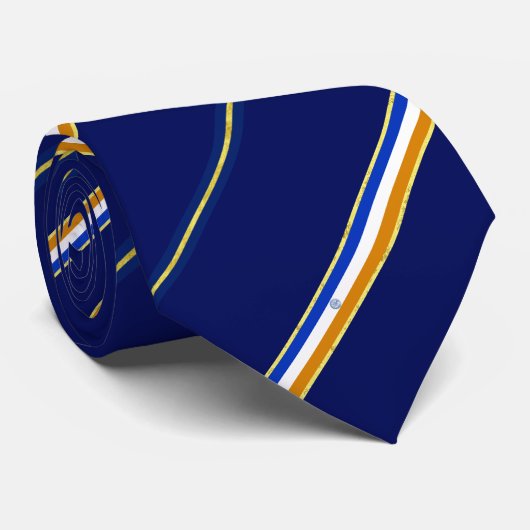 New York City Striptegel Krawatte (Gerollt)