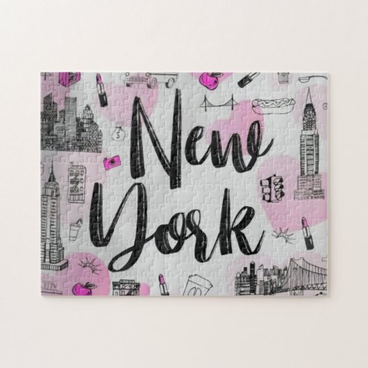New York City Style Design Puzzle (Horizontal)