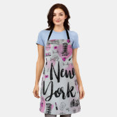 New York City Style Design Schürze (Getragen)
