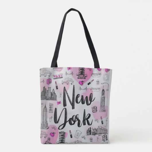 New York City Style Design Tasche (Rückseite)