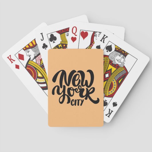 New York City Style Spielkarten (Rückseite)