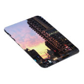 New York City Sunset Upper West Side Gebäude NYC Magnet (Rechte Seite)